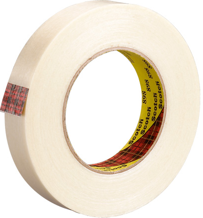Tape, Filament, 18 mm (3/4") x 55 meters (60 yds), 6.6