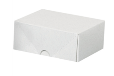 Chipboard Carton, 4-3/4 x 3-1/2 x 2", Stationery,